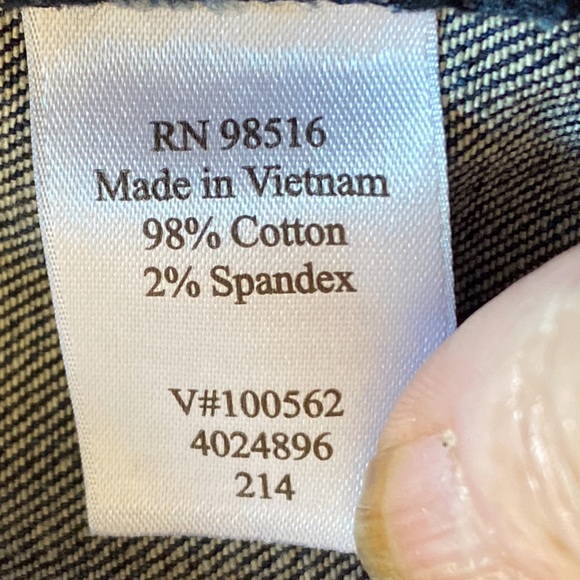 Coldwater creek dark wash jeans size 16 - Picture 9 of 9